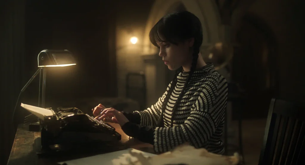 Jenna Ortega in Wednesday Season 2