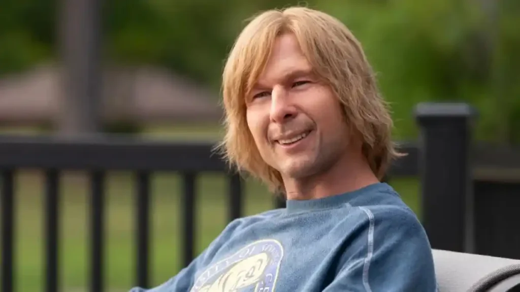 Glen Powell in Chad Powers