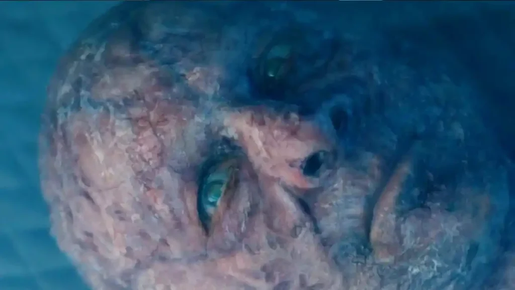 The burned guy, potentially Thomas Godolkin, in Gen V Season 2