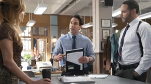 Kaitlin Olson, Deniz Akdeniz, and Daniel Sunjata in High Potential Season 2