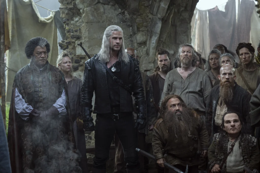 A group still from The Witcher Season 4