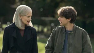 Elizabeth McGovern and Nicholas Denton in Talamasca: The Secret Order