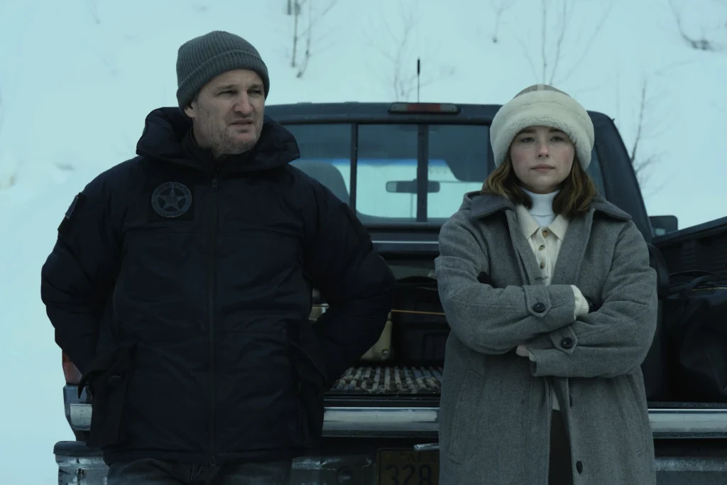 Jason Clarke and Haley Bennett in The Last Frontier