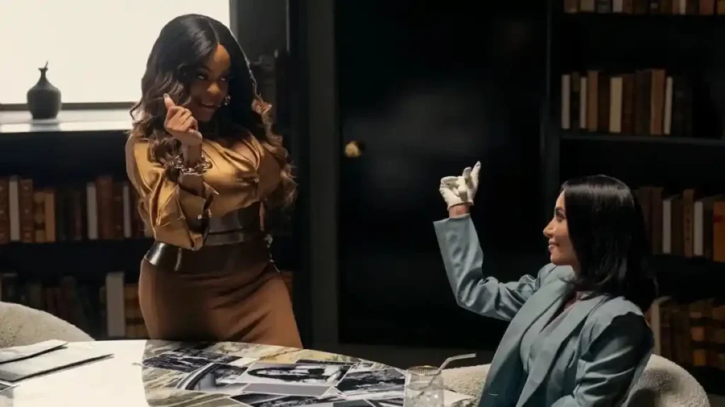 Niecy Nash and Kim Kardashian in All's Fair