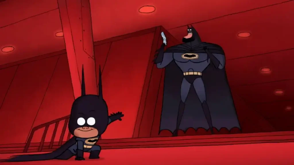 A still from Bat-Fam