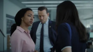 Sonequa Martin-Green and Donnie Wahlberg in Boston Blue