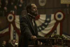 Michael Shannon as James Garfield in episode 101 of Death by Lightning.
