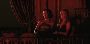 Karen Pittman and Jennifer Aniston in The Morning Show Season 4