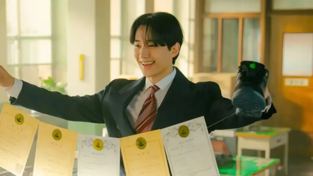 A still from Typhoon Family