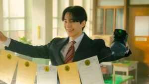 A still from Typhoon Family