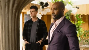 Peter Mark Kendall and Morris Chestnut in Watson Season 2