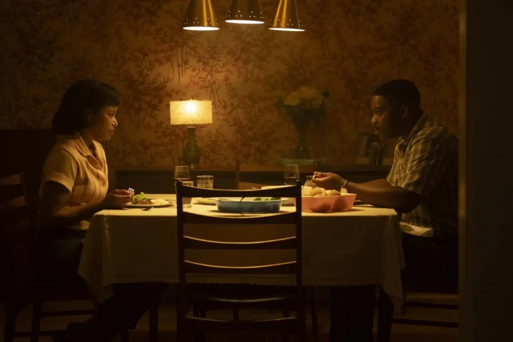 Taylour Paige and Jovan Adepo in It: Welcome to Derry