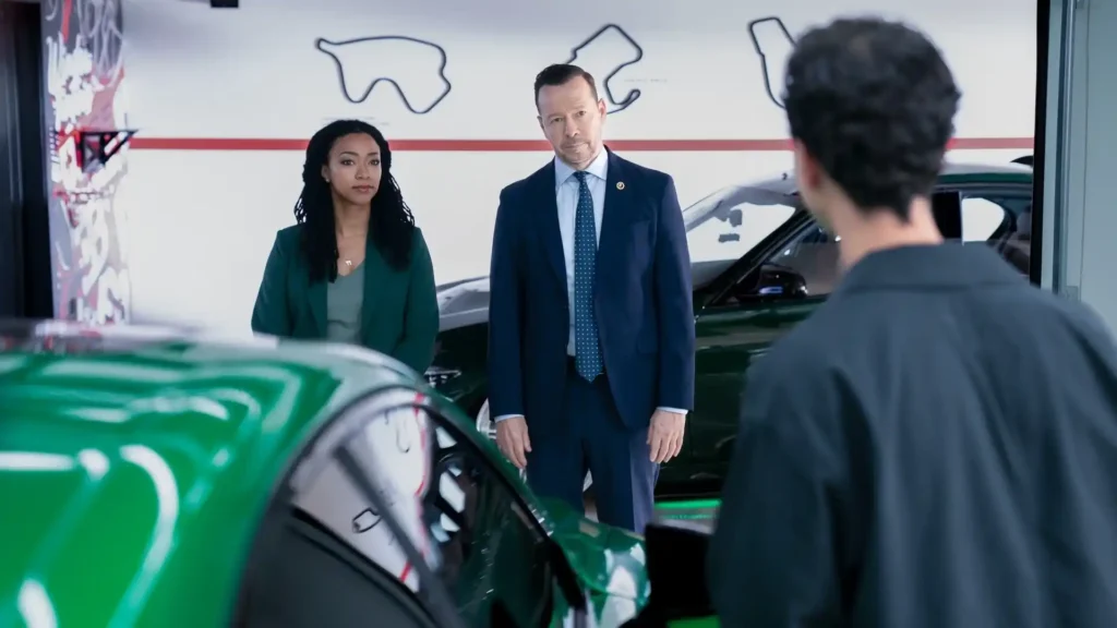 Sonequa Martin-Green and Donnie Wahlberg in Boston Blue