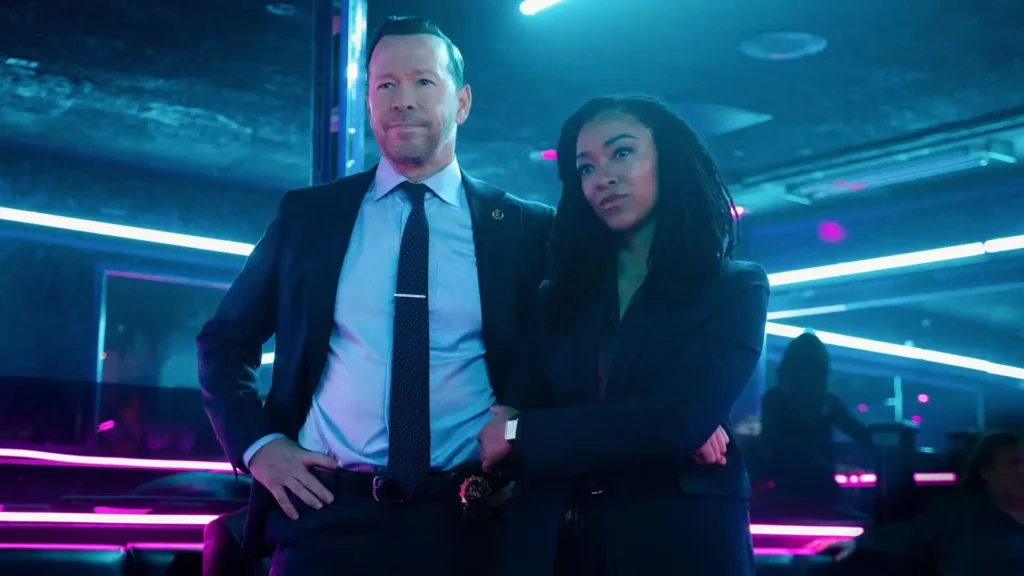 Donnie Wahlberg and Sonequa Martin-Green in Boston Blue