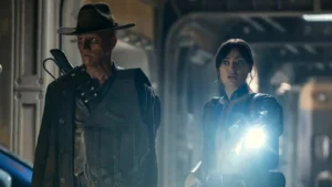 Walton Goggins and Ella Purnell in Fallout Season 2