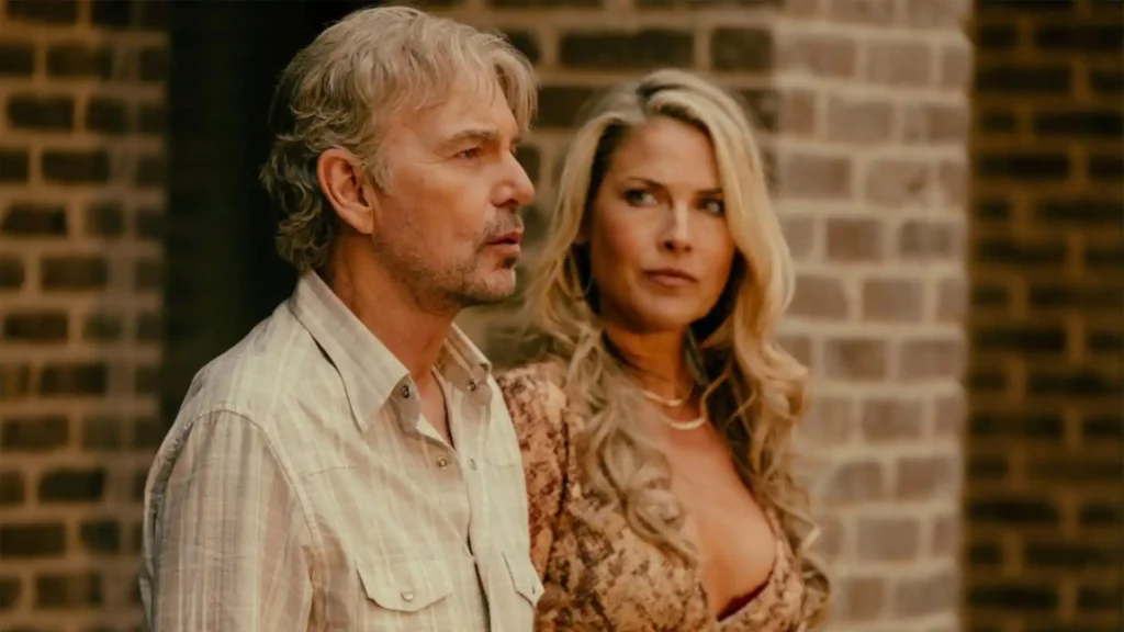 Billy Bob Thornton and Ali Larter in Landman Season 2
