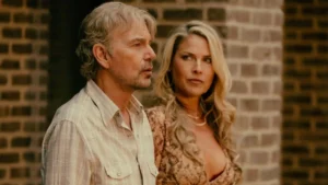 Billy Bob Thornton and Ali Larter in Landman Season 2