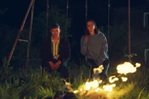 Jon Pointing and Maeve Courtier-Lilley in Harlan Coben's Run Away