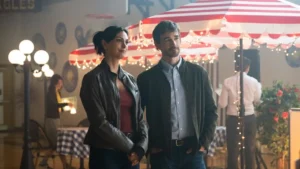 Morena Baccarin and Christopher Gorham in Sheriff Country