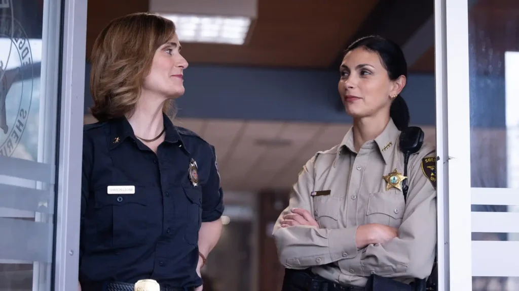 Dianne Farr and Morena Baccarin in Sheriff Country
