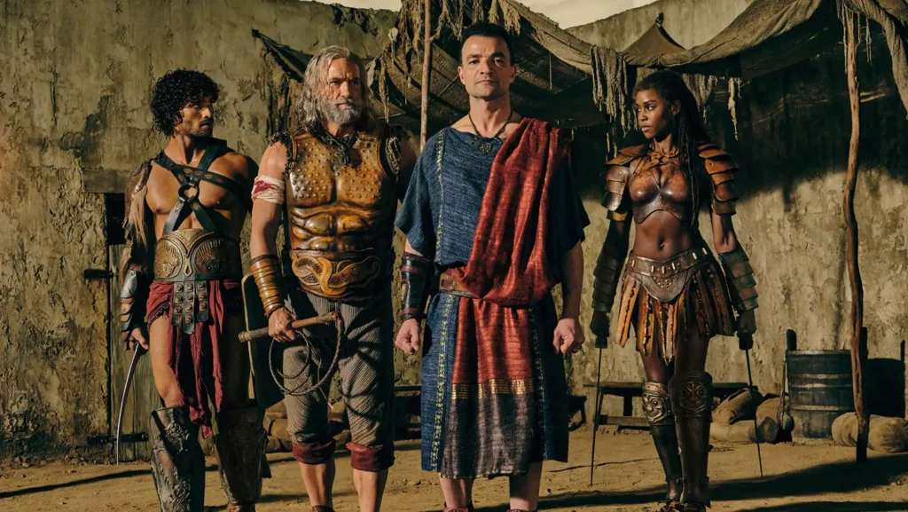 A still from Spartacus: House of Ashur