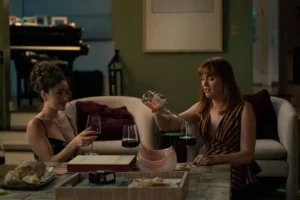 Rachel Sennott and Leighton Meester in I Love LA