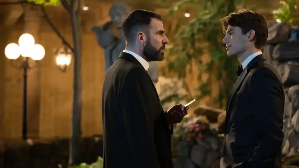 Zachary Quinto and Brian Altemus in Brilliant Minds Season 2