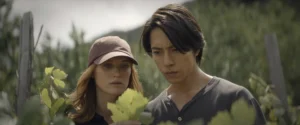 Fleur Geffrier and Tomohisa Yamashita in Drops of God Season 2