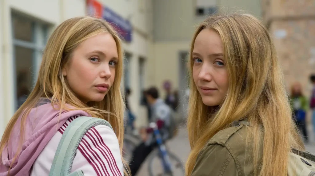 Tallulah and Delphi Evans in Girl Taken