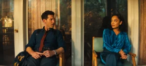 (L to R) Jon Bernthal as Detective Jack Harper and Tessa Thompson as Anna in Episode #101 of His & Hers.