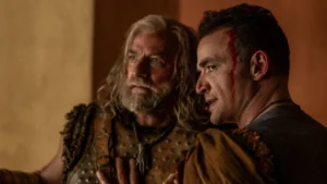 Graham McTavish and Nick E. Tarabay in Spartacus: House of Ashur