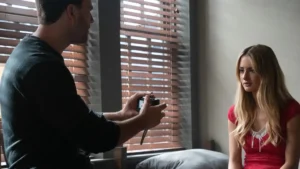 Jackson White and Grace Van Patten in Tell Me Lies Season 3