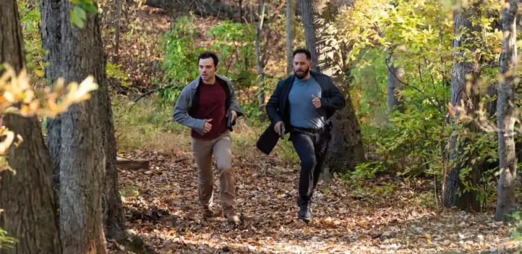 Josh McKenzie and Patrick Sabongui in The Hunting Party Season 2