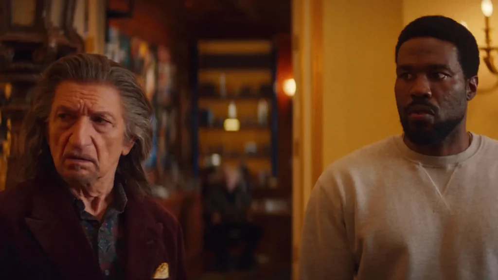 Sir Ben Kingsley and Yahya Abdul-Mateen II in Wonder Man