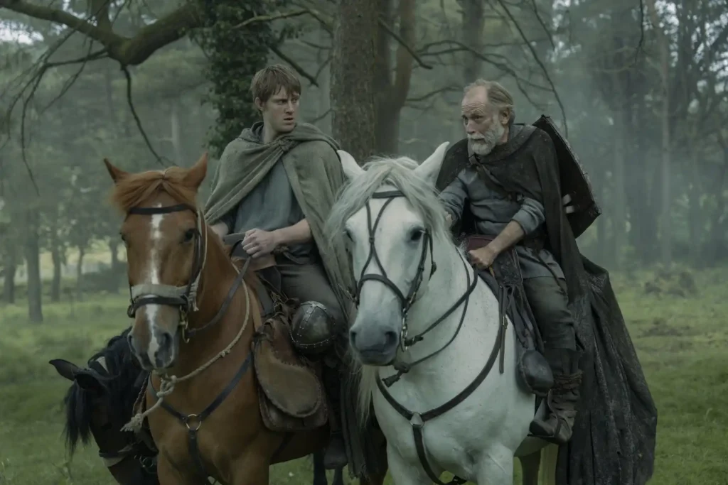 Peter Clafey and Danny Webb in A Knight of the Seven Kingdoms
