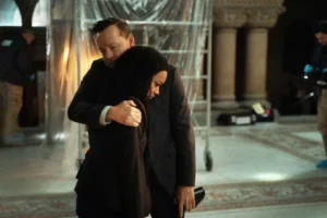 Sonequa Martin-Green and Donnie Wahlberg in Boston Blue