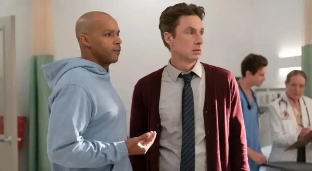 Donald Faison and Zach Braff in Scrubs (2026)