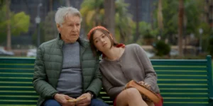 Harrison Ford and Lukita Maxwell in Shrinking Season 3