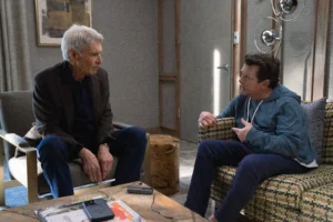 Harrison Ford and Michael J. Fox in Shrinking Season 3