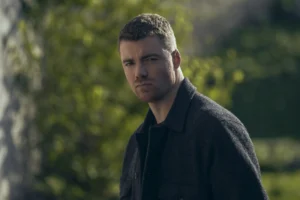 Gabriel Basso as Peter Sutherland in episode 301 of The Night Agent.