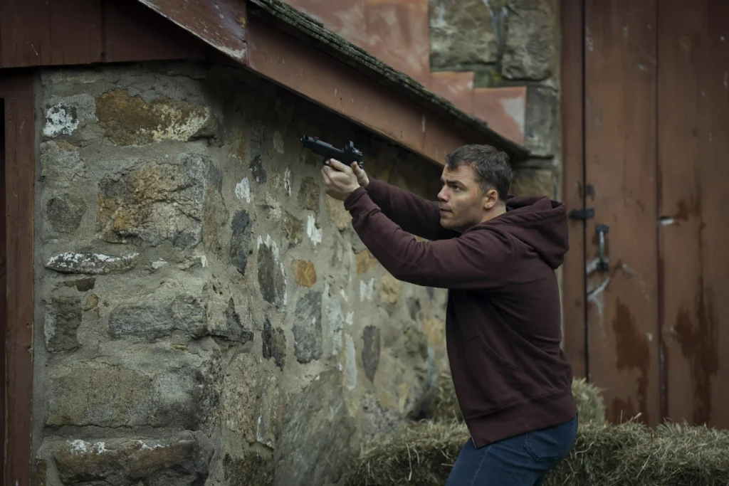 Gabriel Basso as Peter Sutherland in episode 310 of The Night Agent.