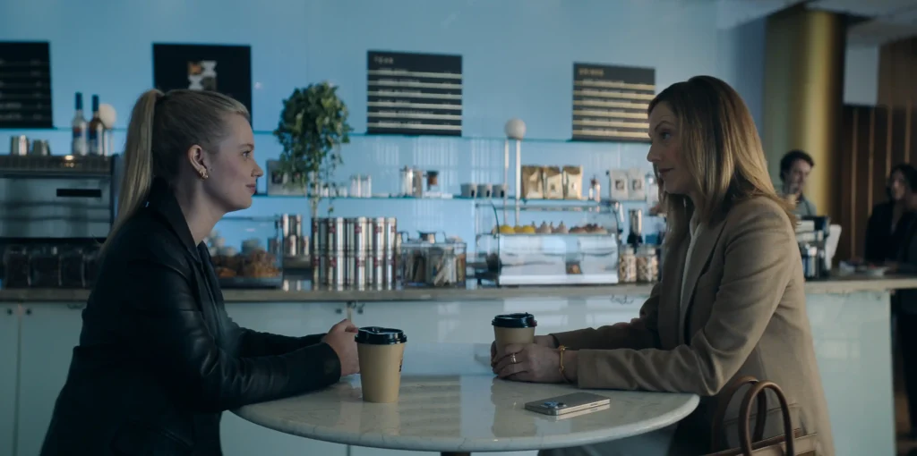 Angourie Rice and Judy Greer in The Last Thing He Told Me Season 2