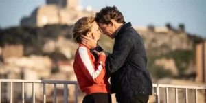 Kaley Cuoco and Sam Claflin in Vanished