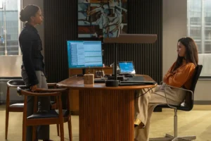 Myha'la and Marisa Abela in Industry Season 4