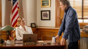 Laura Linney and Kevin Kline in American Classic