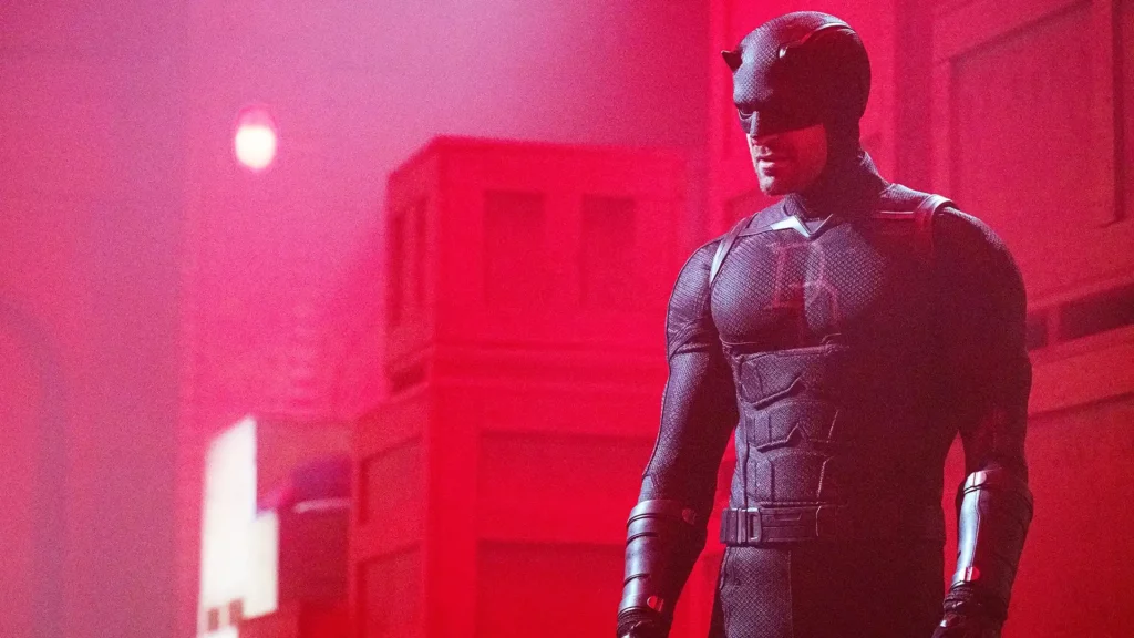 Charlie Cox in Daredevil: Born Again Season 2