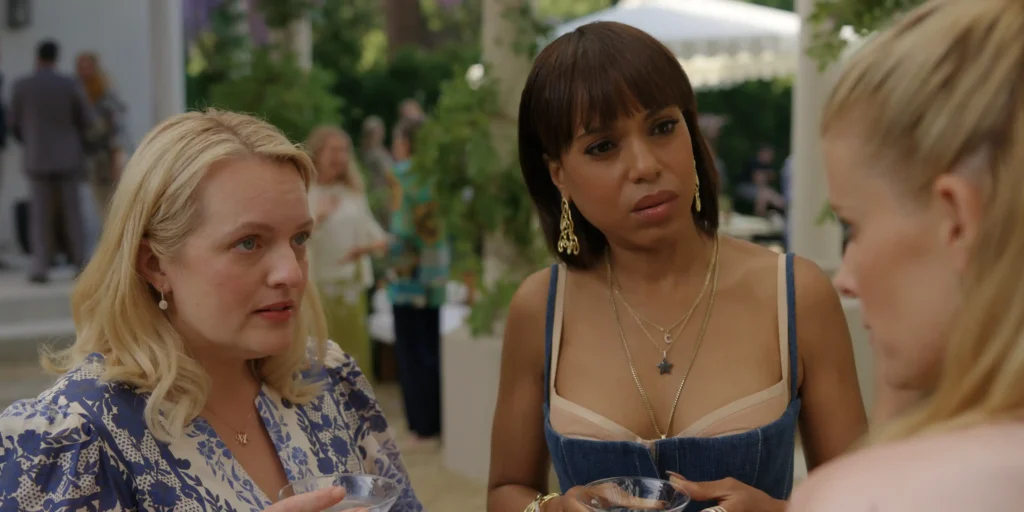Elisabeth Moss, Kerry Washington, and Kate Mara in Imperfect Women