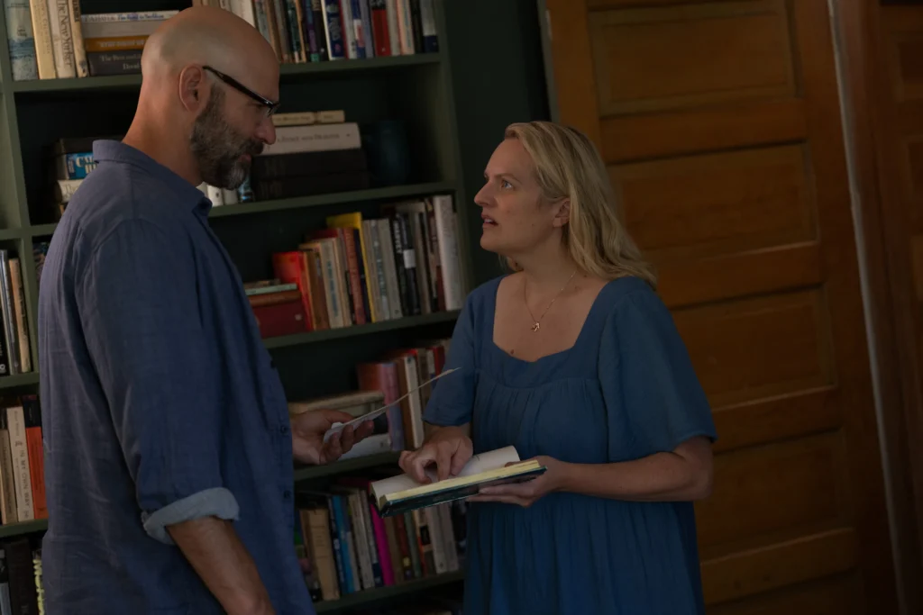 Corey Stoll and Elizabeth Moss in Imperfect Women