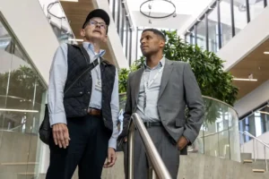 Rob Corddry and Andrew Bushell in The Audacity