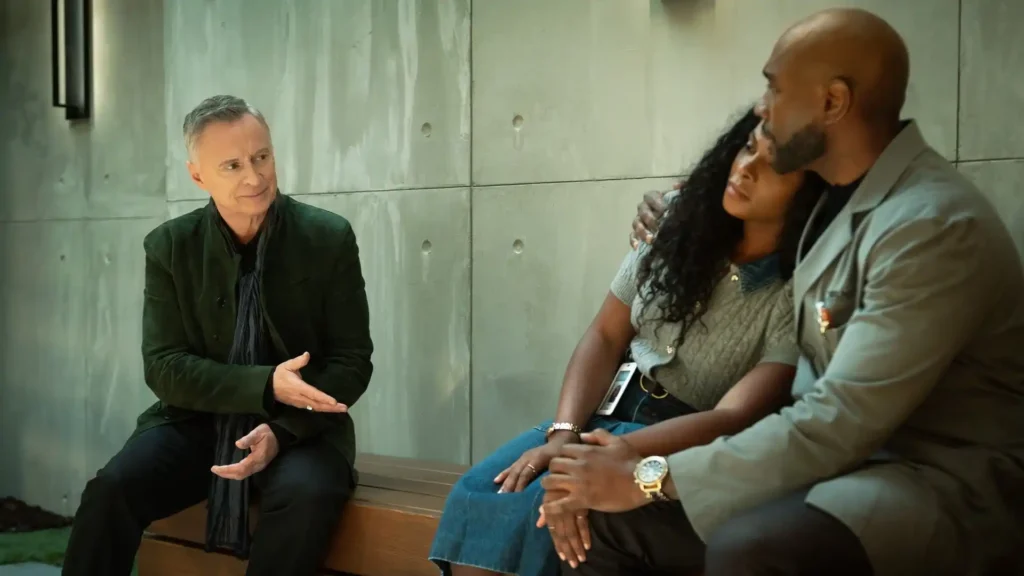 Robert Carlyle, Tika Sumpter and Morris Chestnut in Watson Season 2